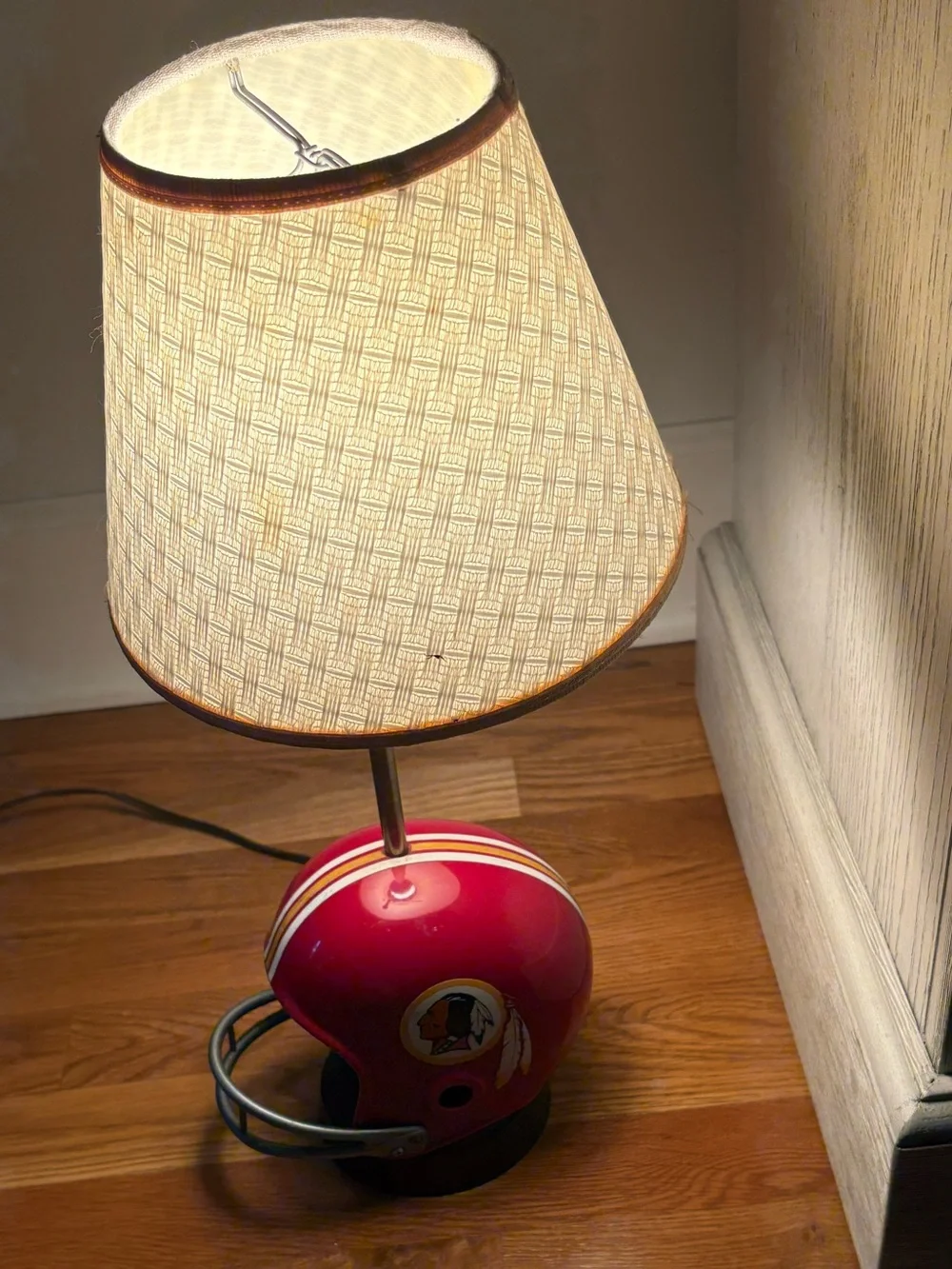 1973 Washington Redskins Helmet Lamp Pro Sports Marketing Inc Works 17